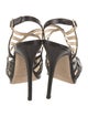 Jimmy Choo Leather Slingback Sandals