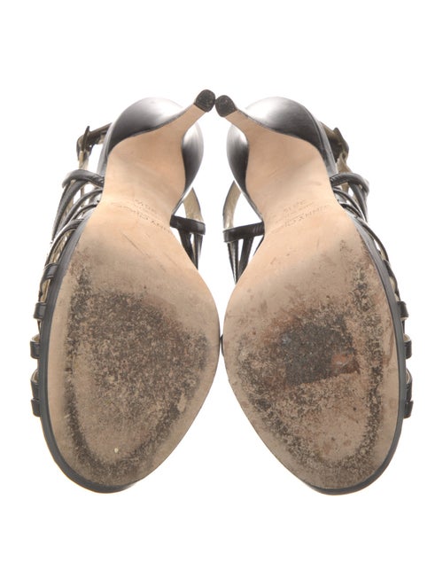 Jimmy Choo Leather Slingback Sandals