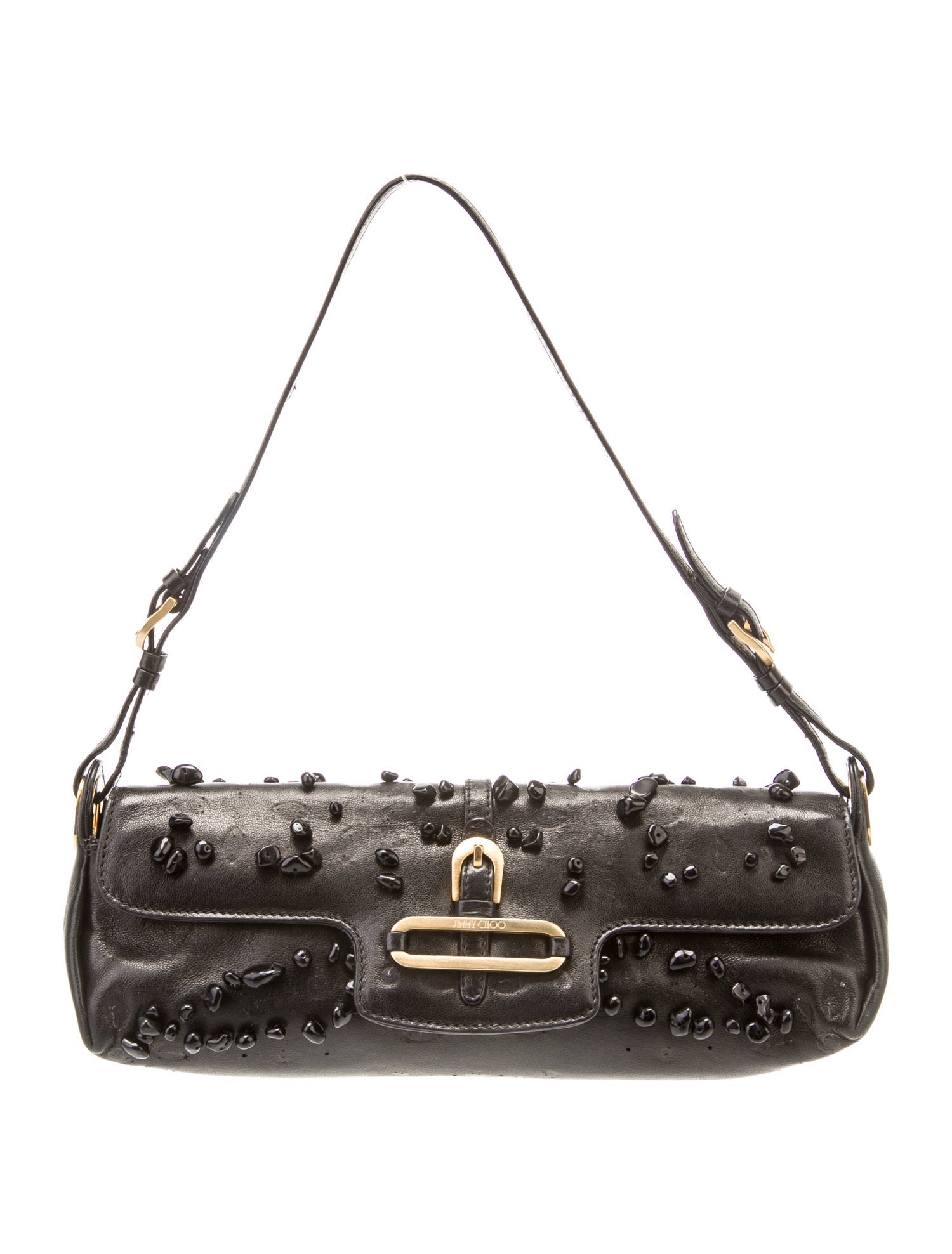 Jimmy Choo Leather Shoulder Bag