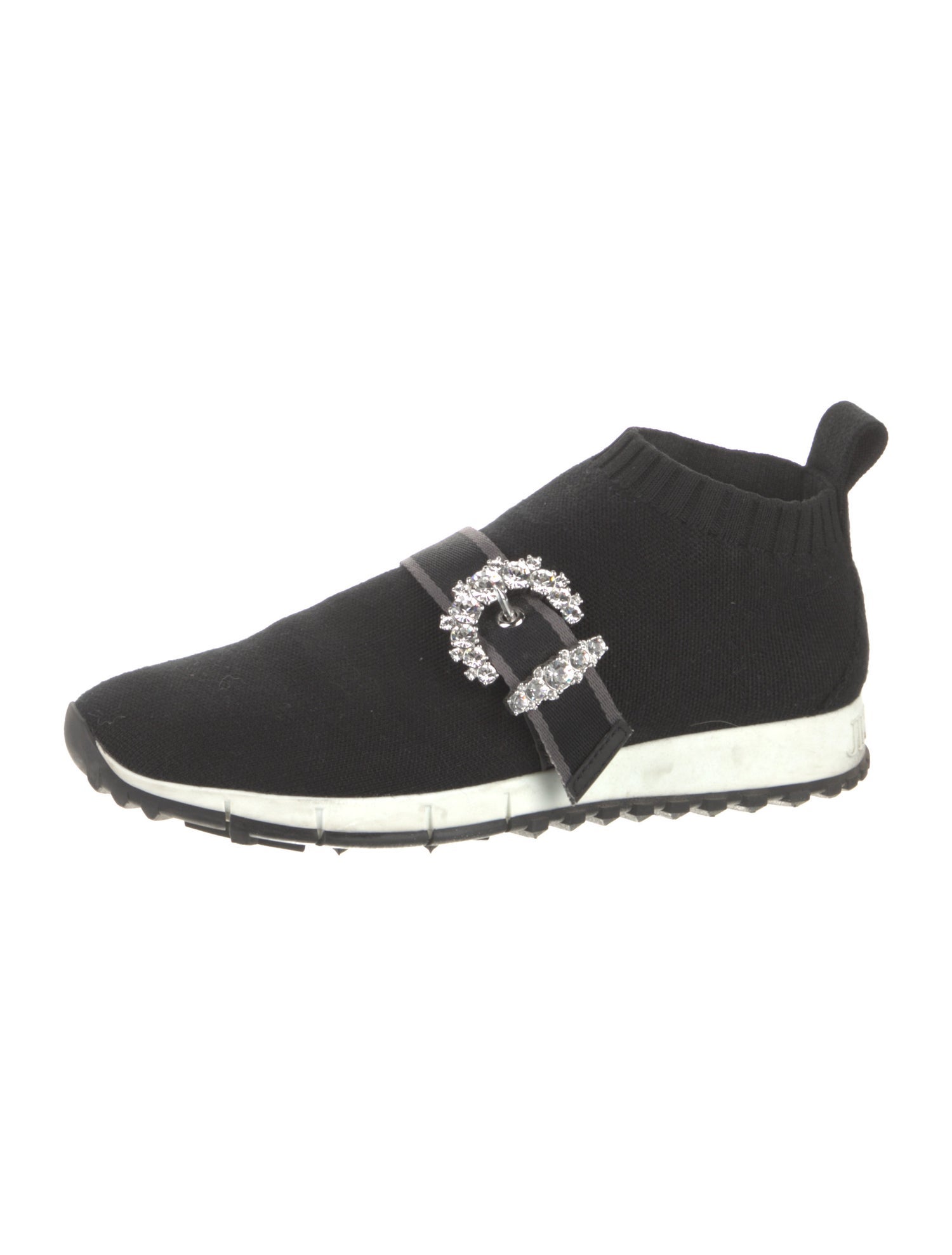 Jimmy Choo Crystal Embellishments Sock Sneakers