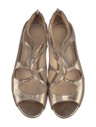 Jimmy Choo Leather Gladiator Sandals