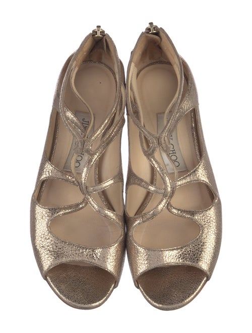 Jimmy Choo Leather Gladiator Sandals