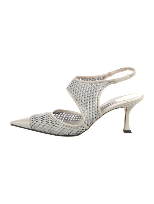 Jimmy Choo Mesh Slingback Pumps