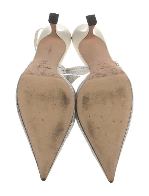 Jimmy Choo Mesh Slingback Pumps