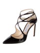 Jimmy Choo Patent Leather Sandals