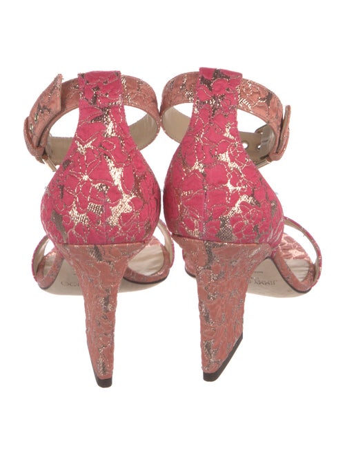 Jimmy Choo Floral Print Sandals