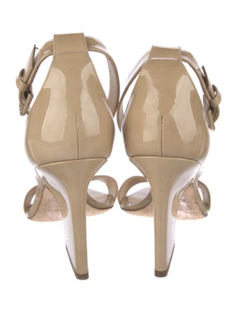 Jimmy Choo Edina Patent Leather Sandals