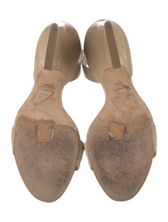 Jimmy Choo Edina Patent Leather Sandals