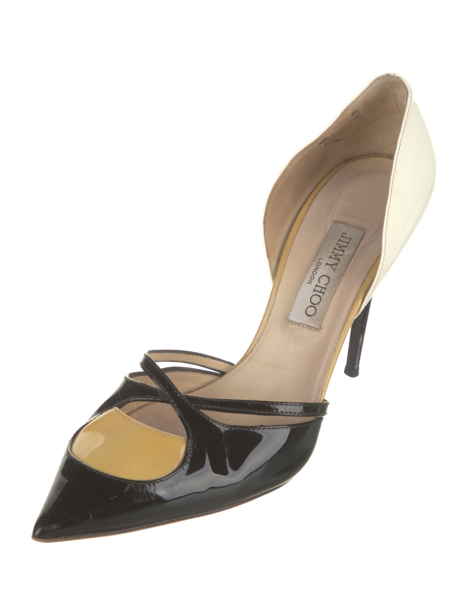Jimmy Choo Patent Leather D'Orsay Pumps