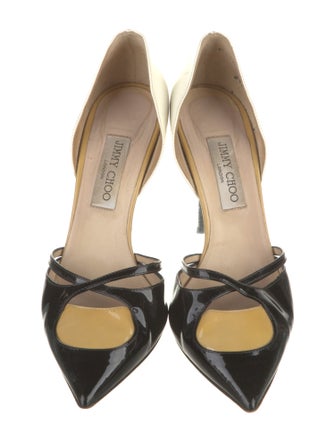 Jimmy Choo Patent Leather D'Orsay Pumps