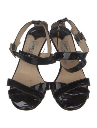 Jimmy Choo Patent Leather Sandals