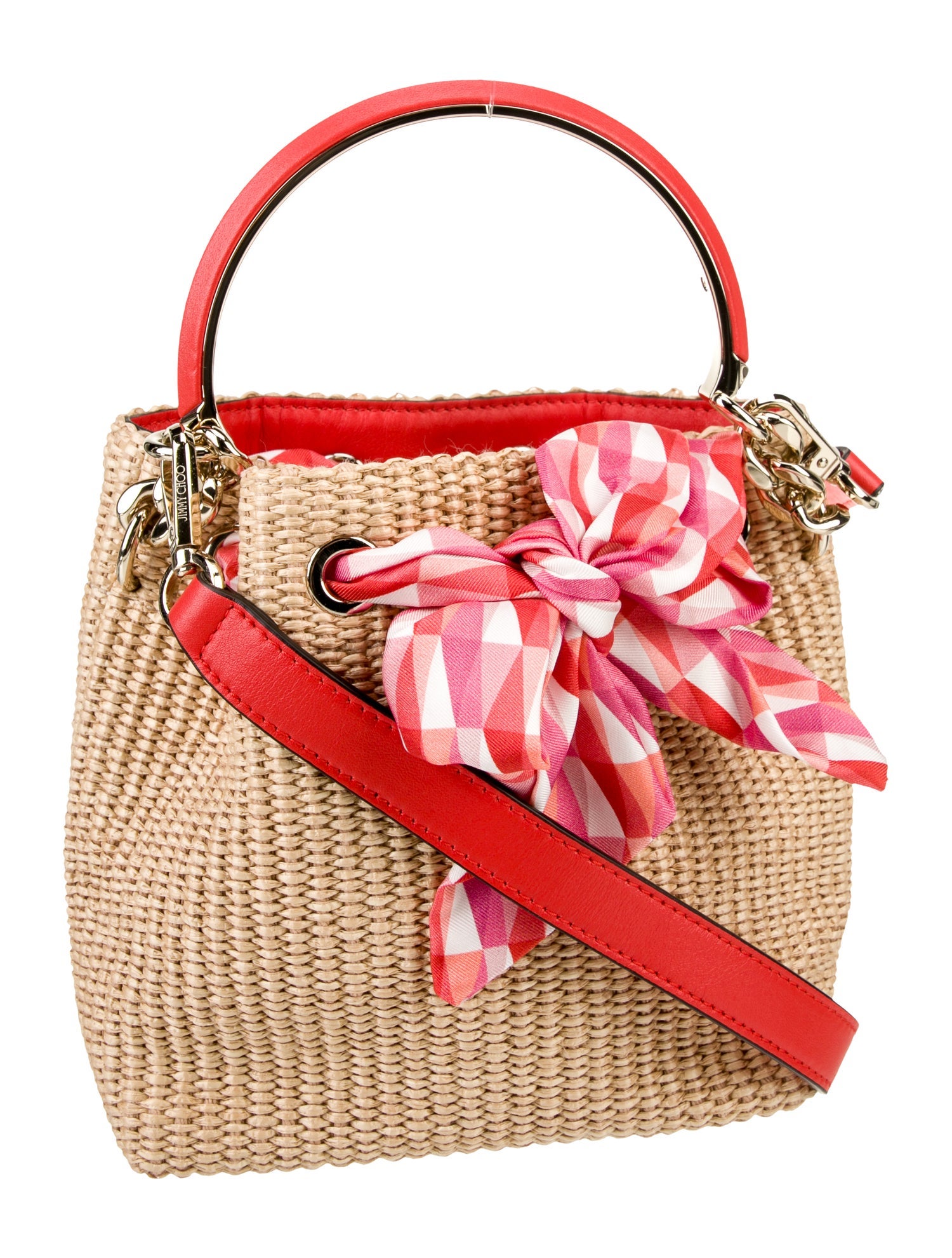 Jimmy Choo Raffia jimmy choo bon bon