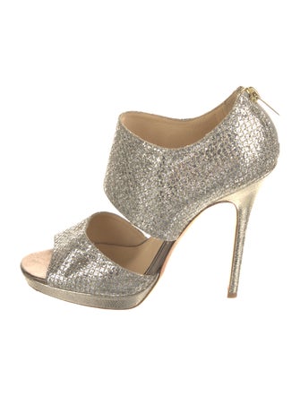 Jimmy Choo Glitter Glitter Accents Pumps