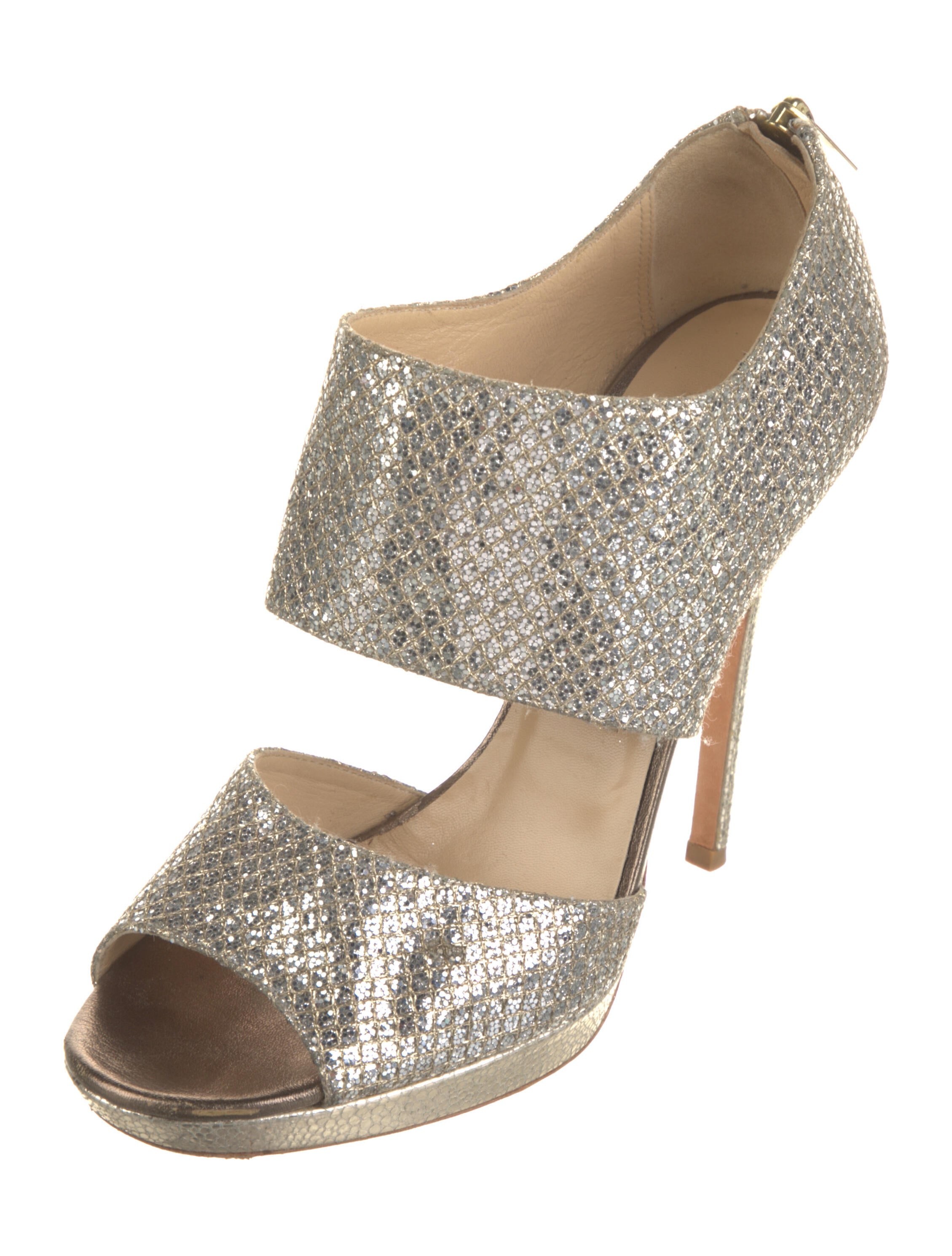 Jimmy Choo Glitter Glitter Accents Pumps