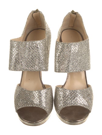 Jimmy Choo Glitter Glitter Accents Pumps