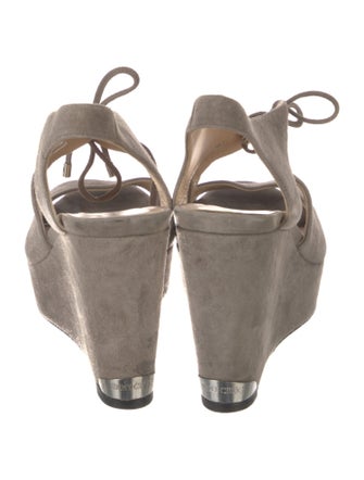 Jimmy Choo Suede Slingback Sandals