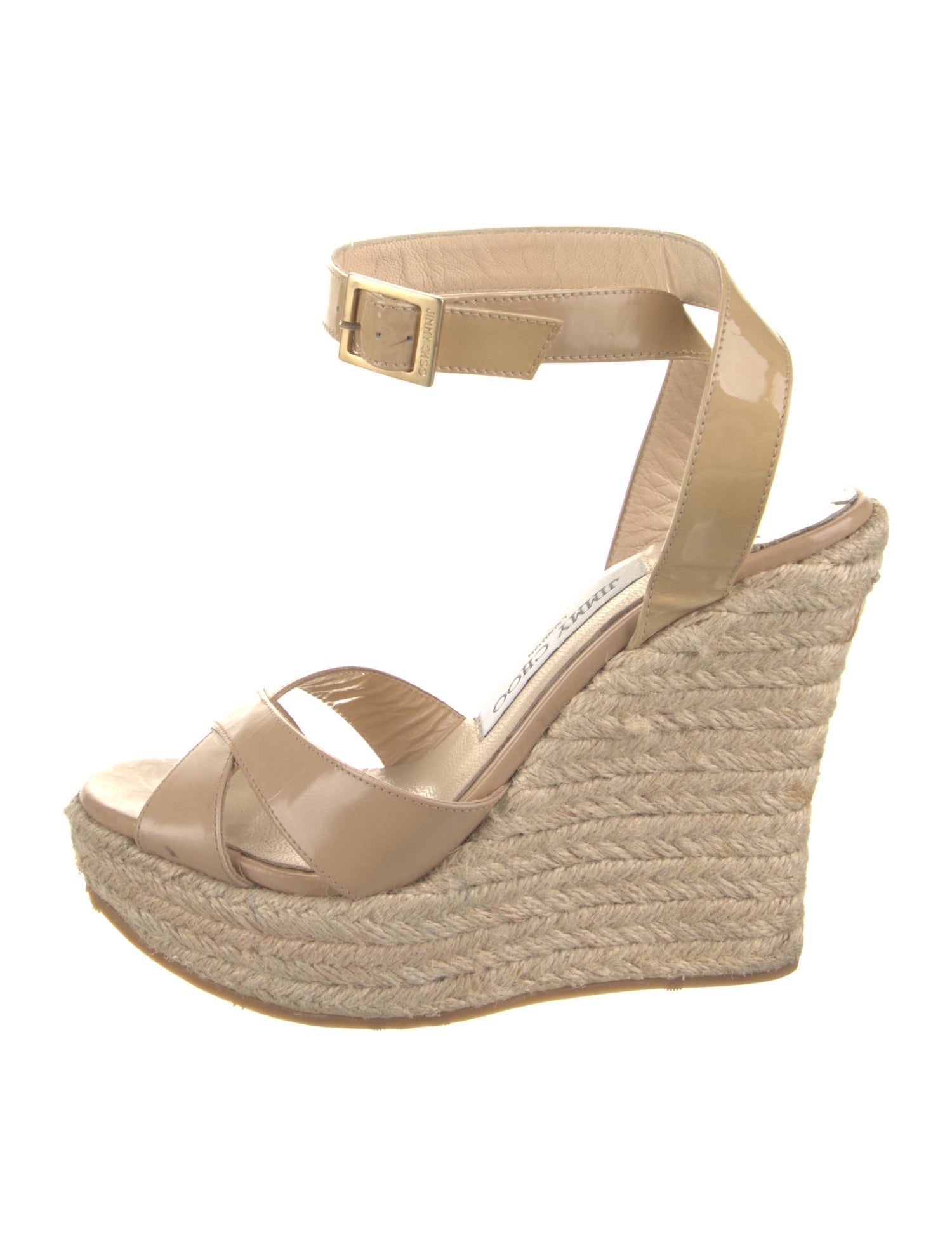 Jimmy Choo Patent Leather Espadrilles