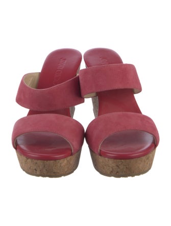 Jimmy Choo Parker Suede Slides