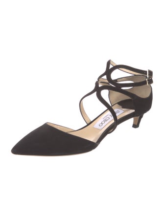Jimmy Choo Suede Slingback Pumps
