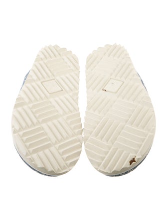 Jimmy Choo Canvas Printed Mules