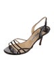 Jimmy Choo Leather Slingback Sandals