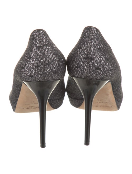 Jimmy Choo Glitter Glitter Accents Pumps