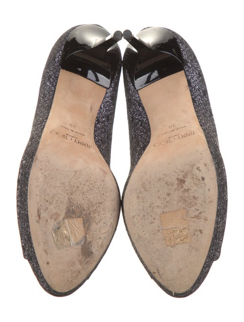 Jimmy Choo Glitter Glitter Accents Pumps