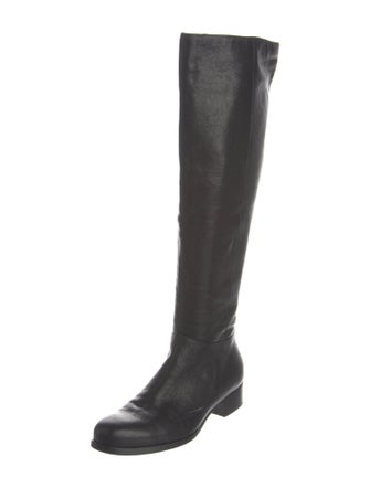 Jimmy Choo Leather Riding Boots