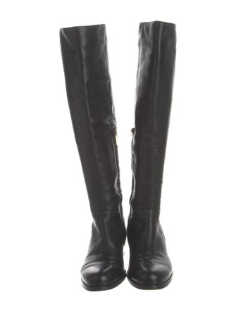 Jimmy Choo Leather Riding Boots