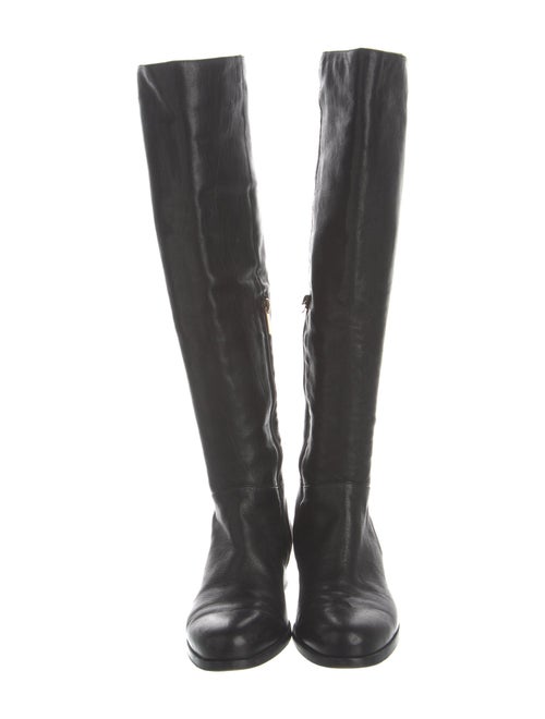 Jimmy Choo Leather Riding Boots