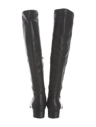 Jimmy Choo Leather Riding Boots