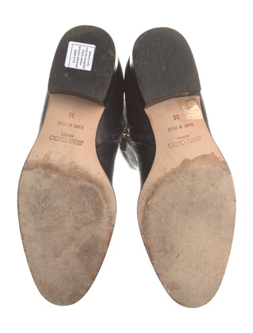 Jimmy Choo Leather Riding Boots