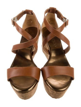 Jimmy Choo Leather Espadrilles