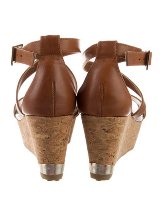 Jimmy Choo Leather Espadrilles