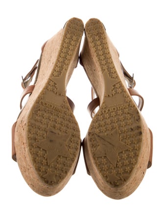 Jimmy Choo Leather Espadrilles