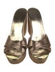 Jimmy Choo Leather Slides