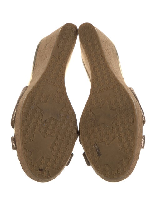 Jimmy Choo Leather Slides