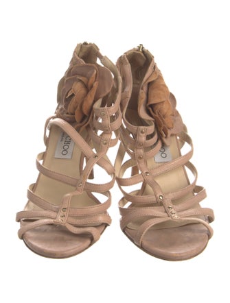 Jimmy Choo Leather Gladiator Sandals