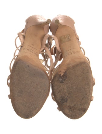 Jimmy Choo Leather Gladiator Sandals