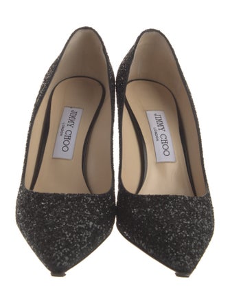 Jimmy Choo Glitter Glitter Accents Pumps