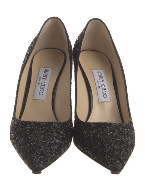Jimmy Choo Glitter Glitter Accents Pumps