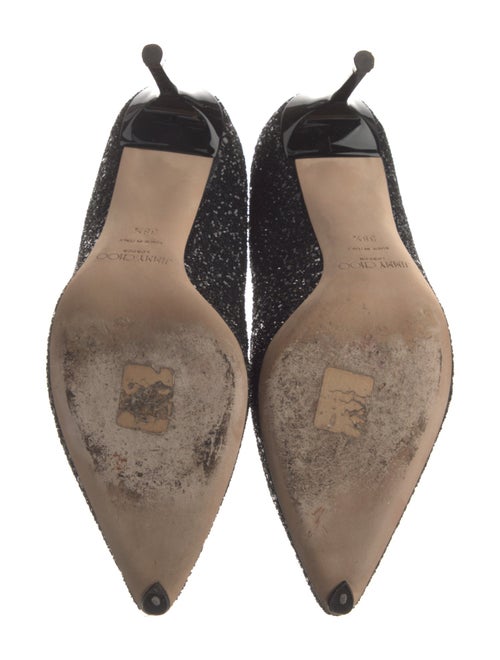 Jimmy Choo Glitter Glitter Accents Pumps