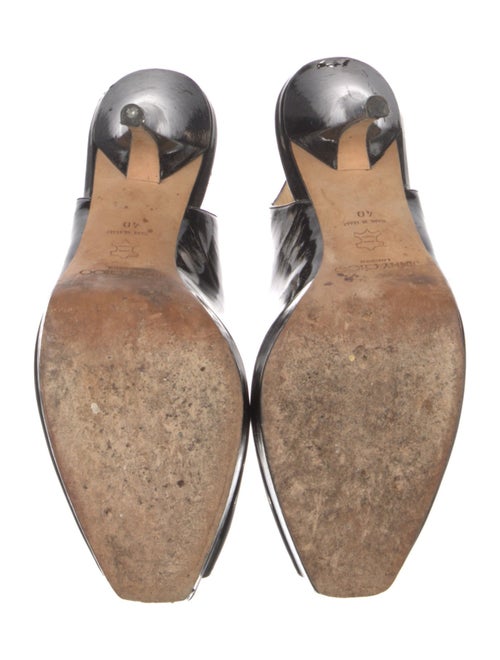 Jimmy Choo Patent Leather Slingback Sandals