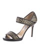 Jimmy Choo Leather Patterned Sandals