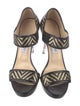 Jimmy Choo Leather Patterned Sandals