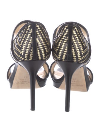 Jimmy Choo Leather Patterned Sandals