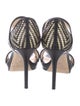 Jimmy Choo Leather Patterned Sandals