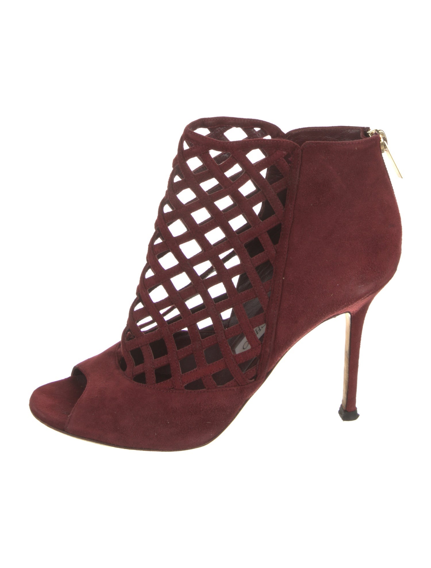 Jimmy Choo Suede D'Orsay Pumps