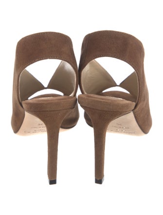 Jimmy Choo Suede Slingback Sandals