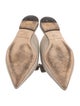 Jimmy Choo Canvas Bow Accents Mules